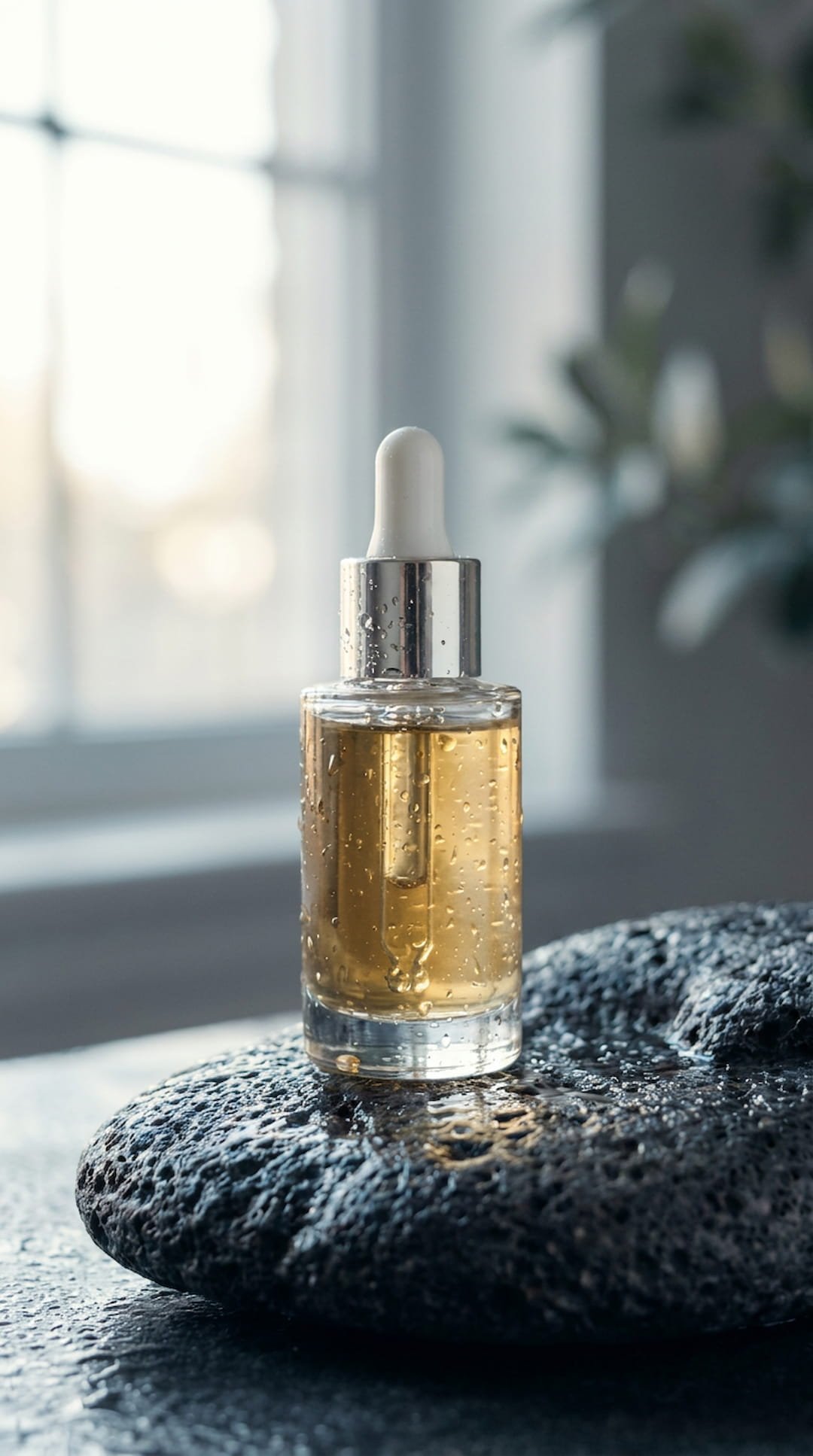 AI-gegenereerde skincare-advertentie