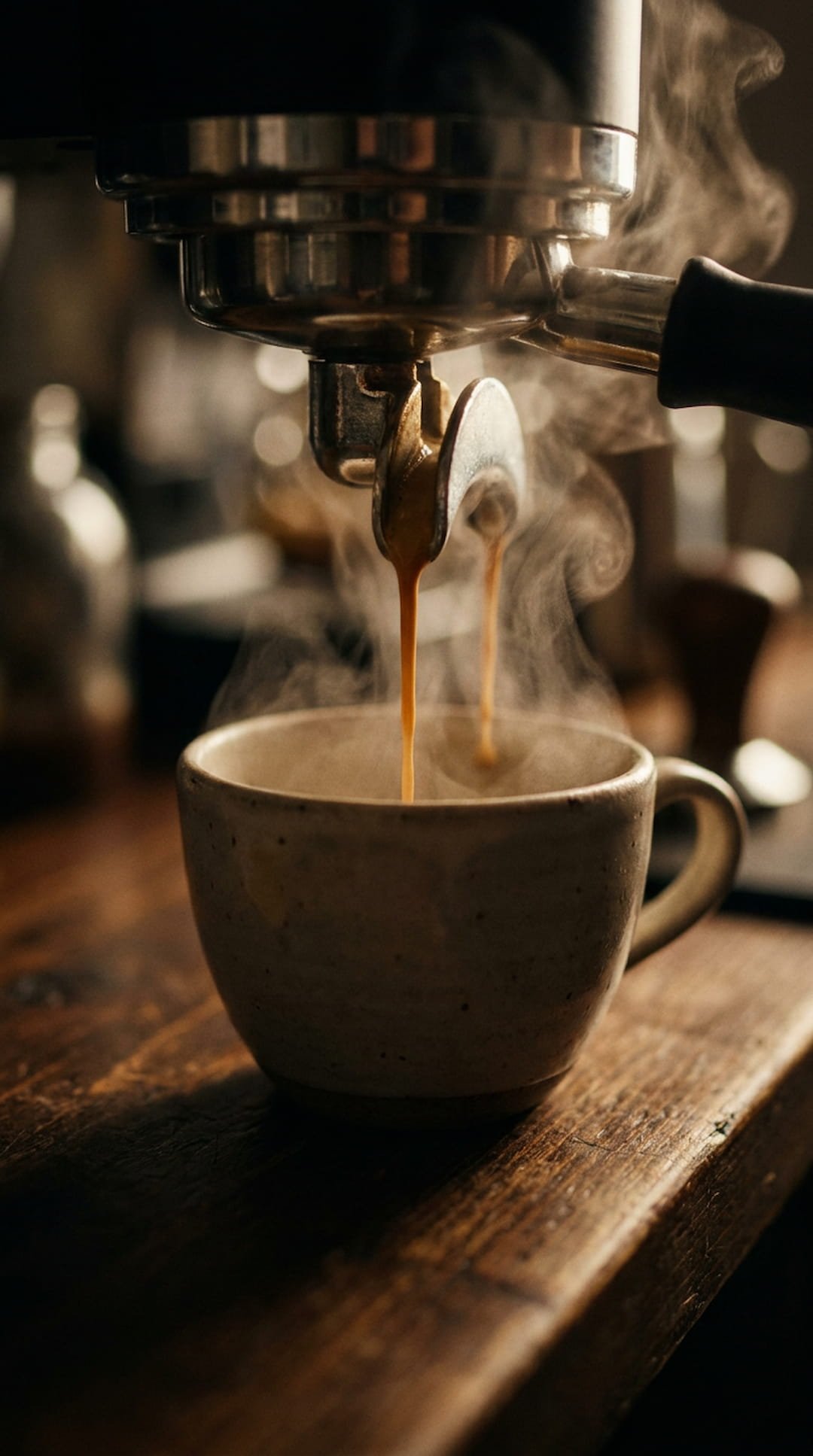 AI-gegenereerde koffie-advertentie